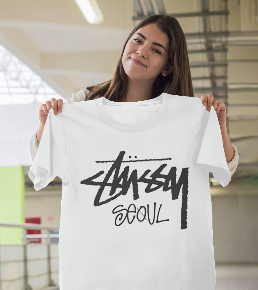 Stussy Seoul Streetwear Fashion T-Shirt