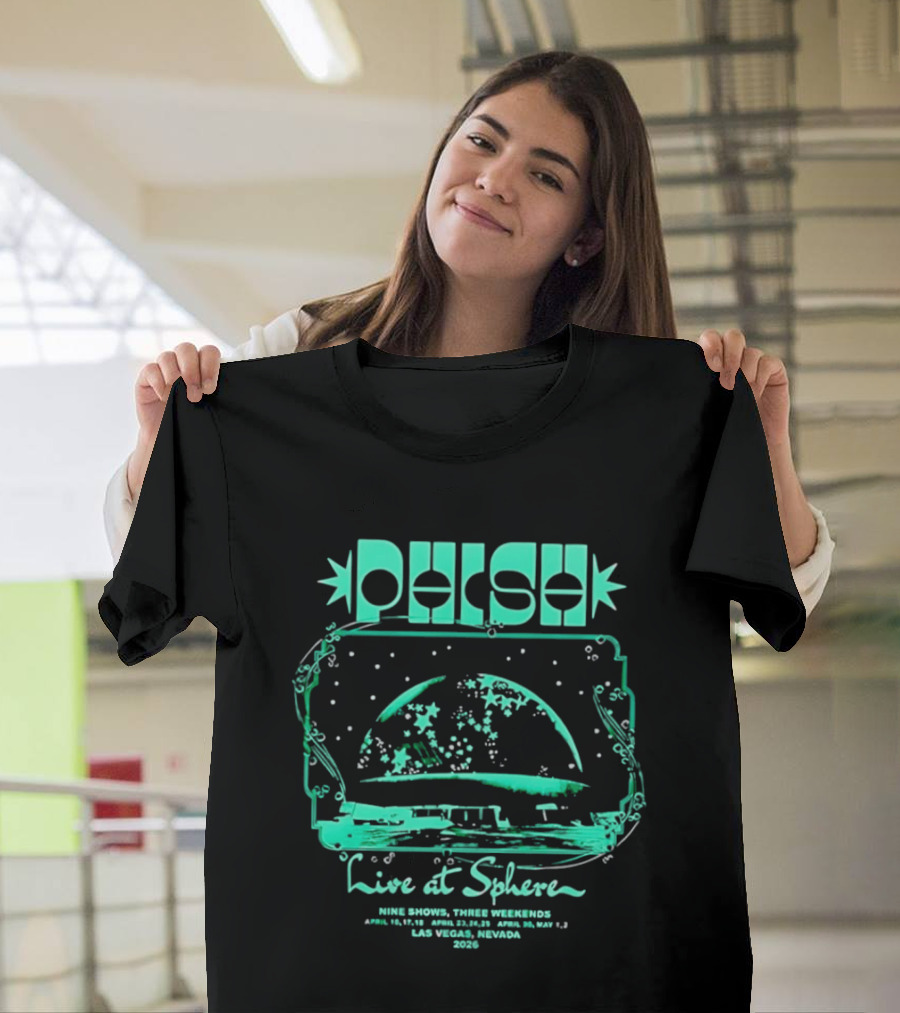 Phish Summer Tour 2026 Live At Sphere Las Vegas Special Edition T-Shirt
