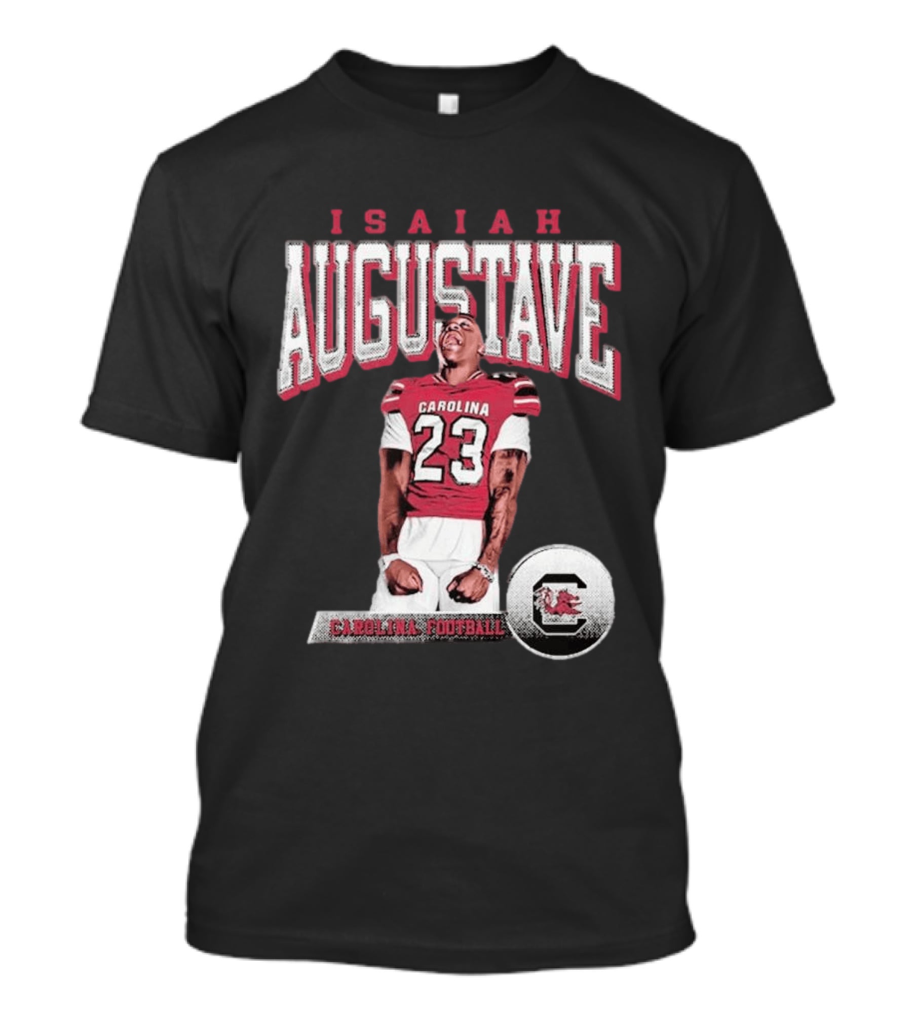 Isaiah Augustave Carolina Football 2026 Player 23 T-Shirt