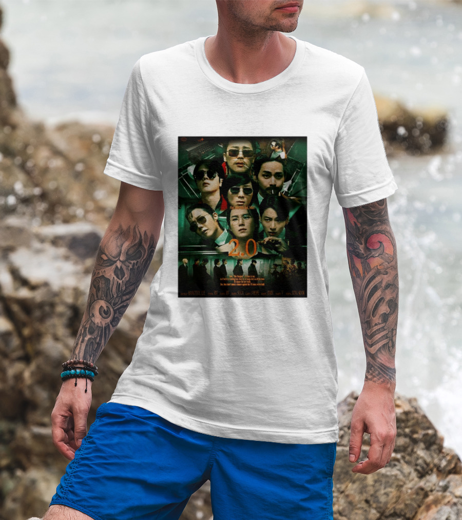 BTS 2.0 Arirang Tour 2026 Group RM Jin Suga J Hope Jimin V Jung Kook Hangseok Lee Jung Kook T-Shirt