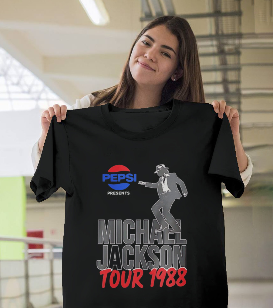 Pepsi Presents Michael Jackson Tour 1988 T-Shirt