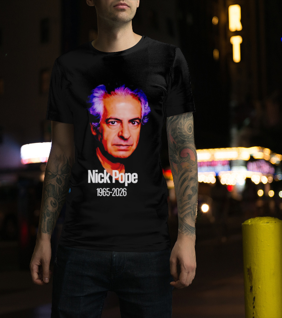 Nick Pope 1965 2026 Memorial T-Shirt