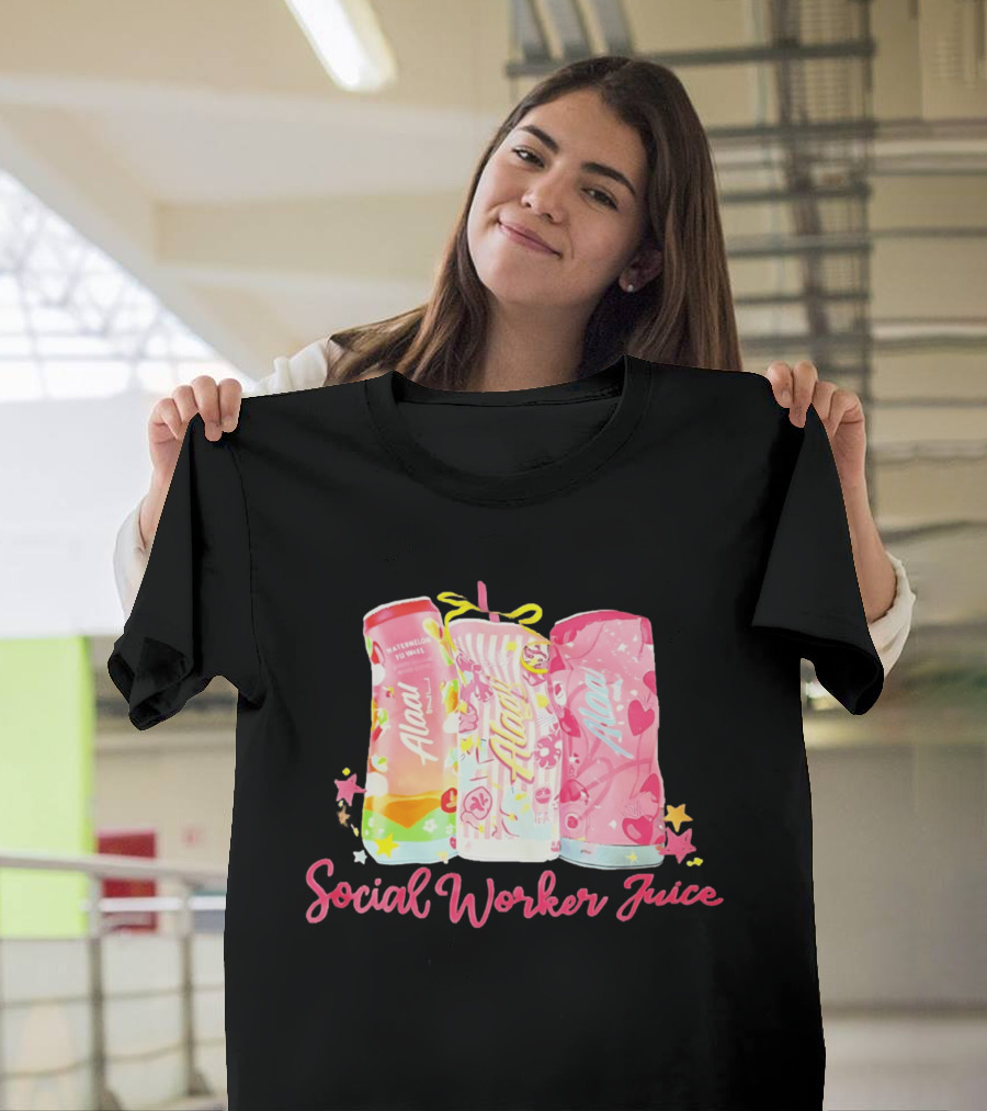 Alani Nu Watermelon Lemonade Social Worker Juice T-Shirt