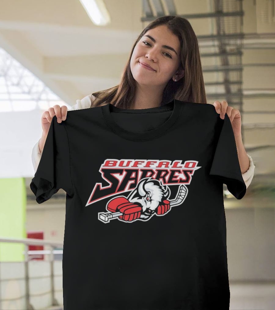 Buffalo Sabres Hockey Goathead Vintage NHL T-Shirt