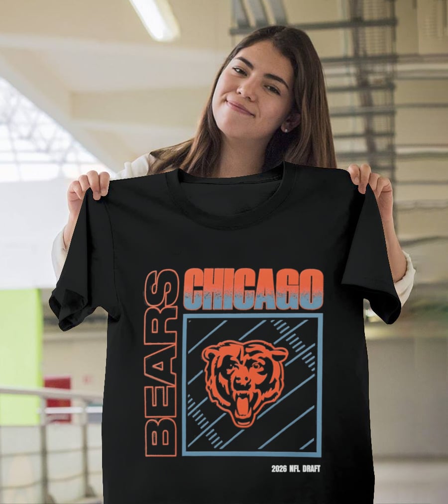 Chicago Bears 2026 NFL Draft T-Shirt