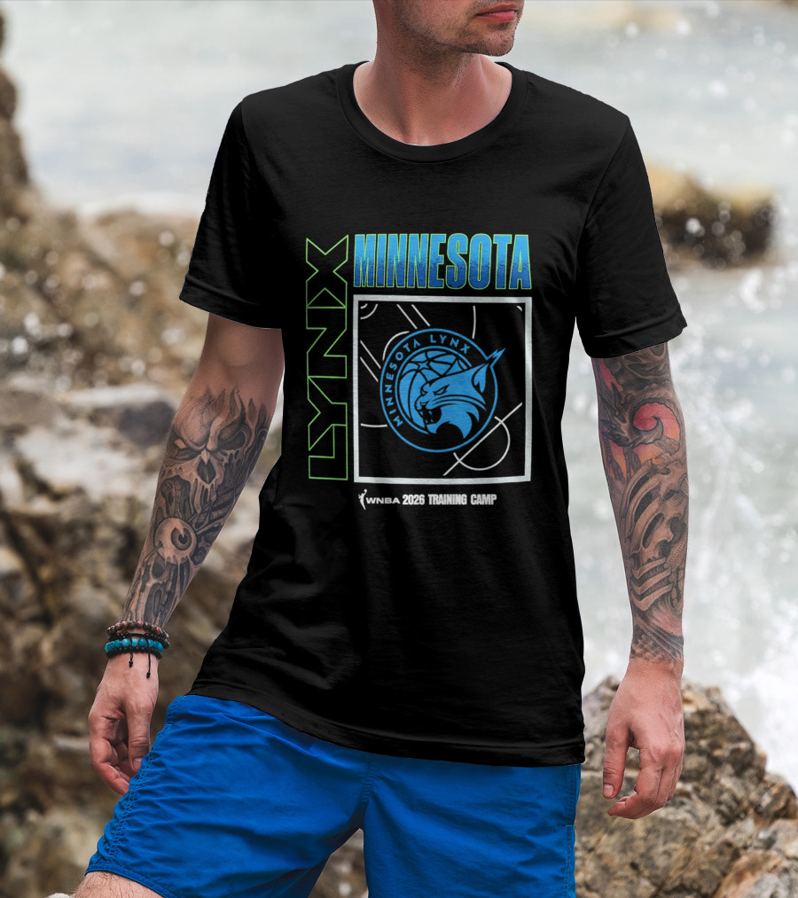 Minnesota Lynx WNBA 2026 Training Camp Basketball Event T-Shirt