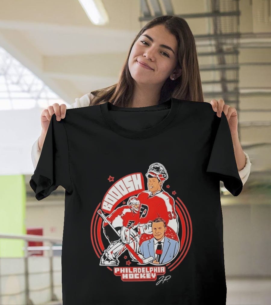 Boosh Philadelphia Flyers Hockey Goalie T-Shirt