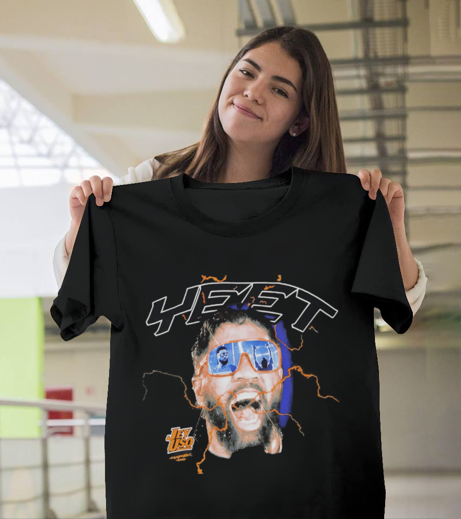 Jey Uso Yeet Complex Sunglasses Electrifying T-Shirt