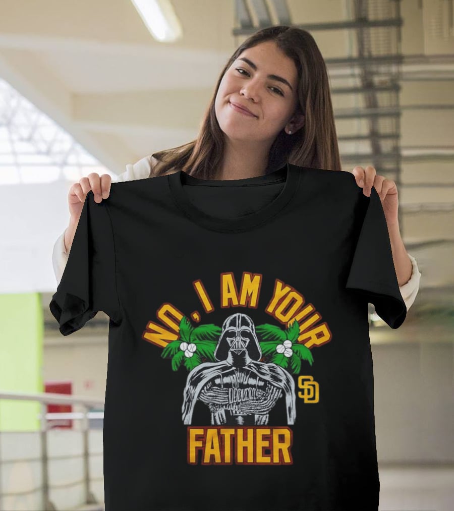 San Diego Padres Darth Vader No I Am Your Father Tropical T-Shirt