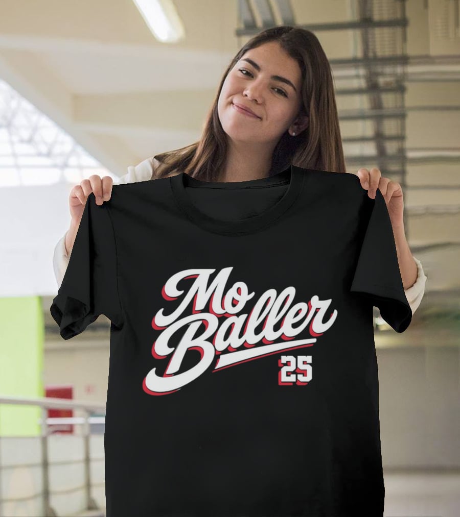 Mo Baller 25 Chicago Cubs Moises Ballesteros T-Shirt