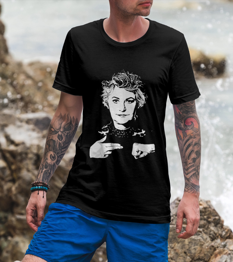 Bea Arthur Meets Hip Hop Legends Run The Jewels Fusion T-Shirt