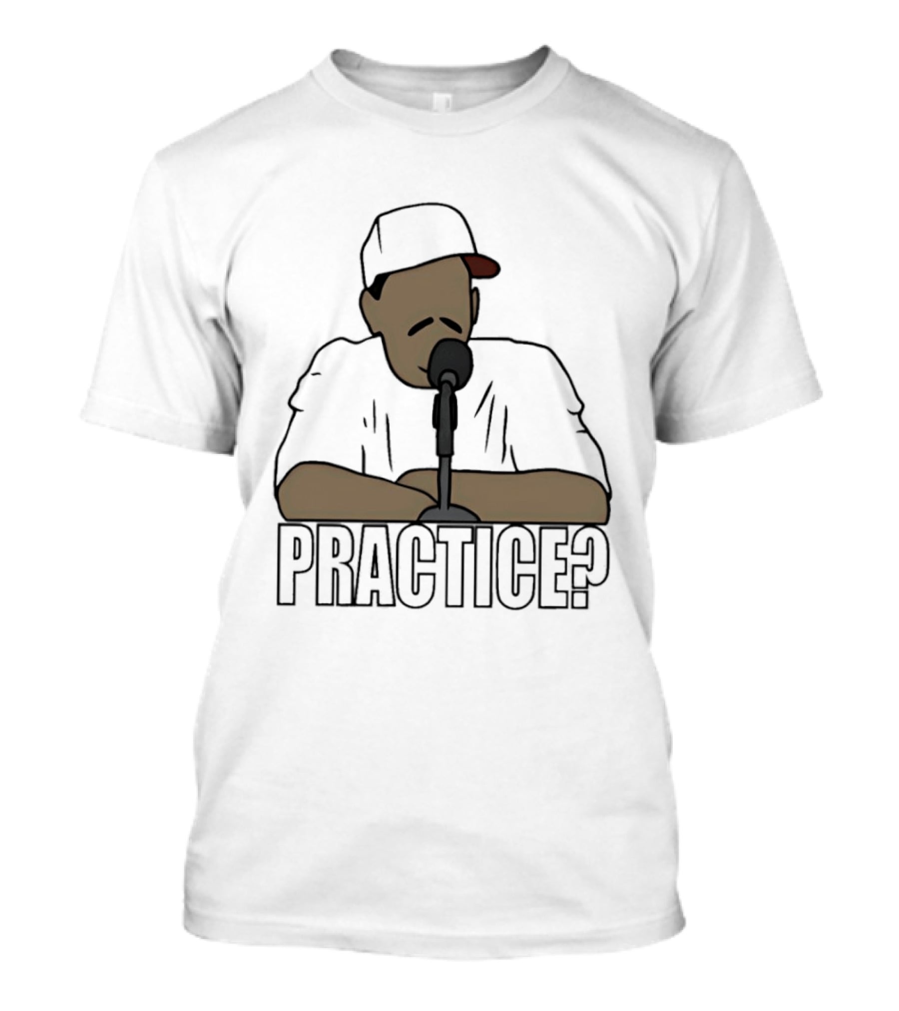 Allen Iverson Practice Meme Question T-Shirt