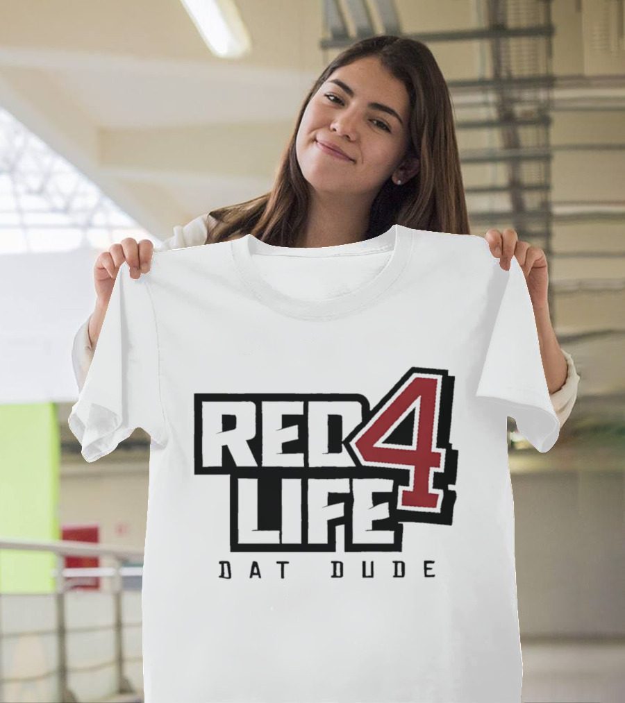 Brandon Phillips Red 4 Life Dat Dude T-Shirt