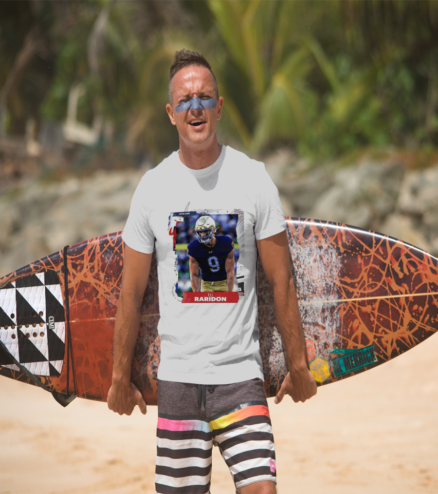 Notre Dame Tight End Eli Raridon 2206 Draft Prospect T-Shirt