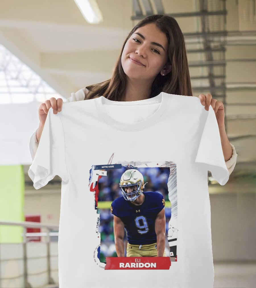 Notre Dame Tight End Eli Raridon 2206 Draft Prospect T-Shirt