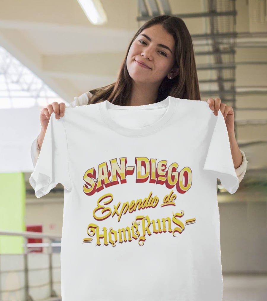 San Diego Expendu De Home Runs Rotulos Bautista T-Shirt