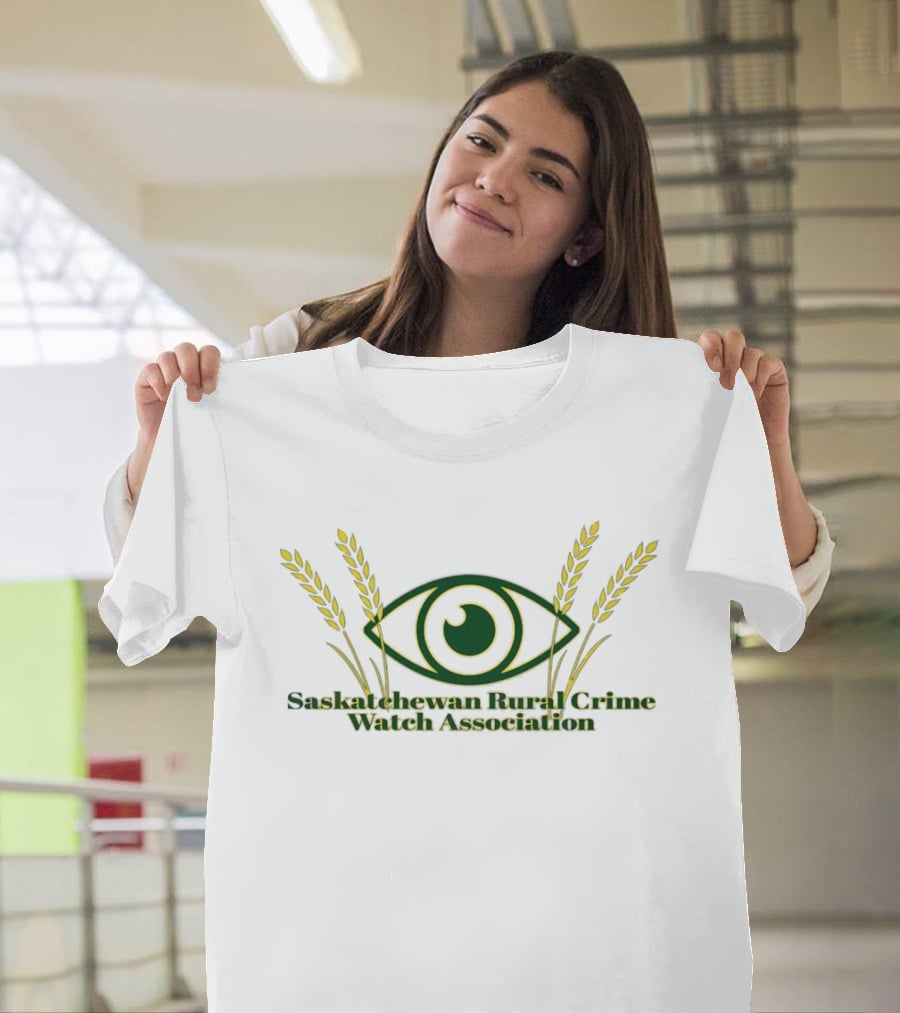 Saskatchewan Rural Crime Association Eye Wheat T-Shirt