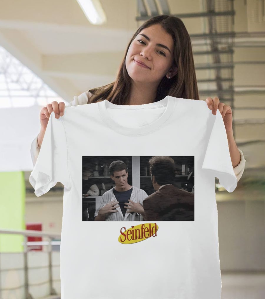 Seinfeld Kramer O'Neill Yankees Crossover Scene T-Shirt