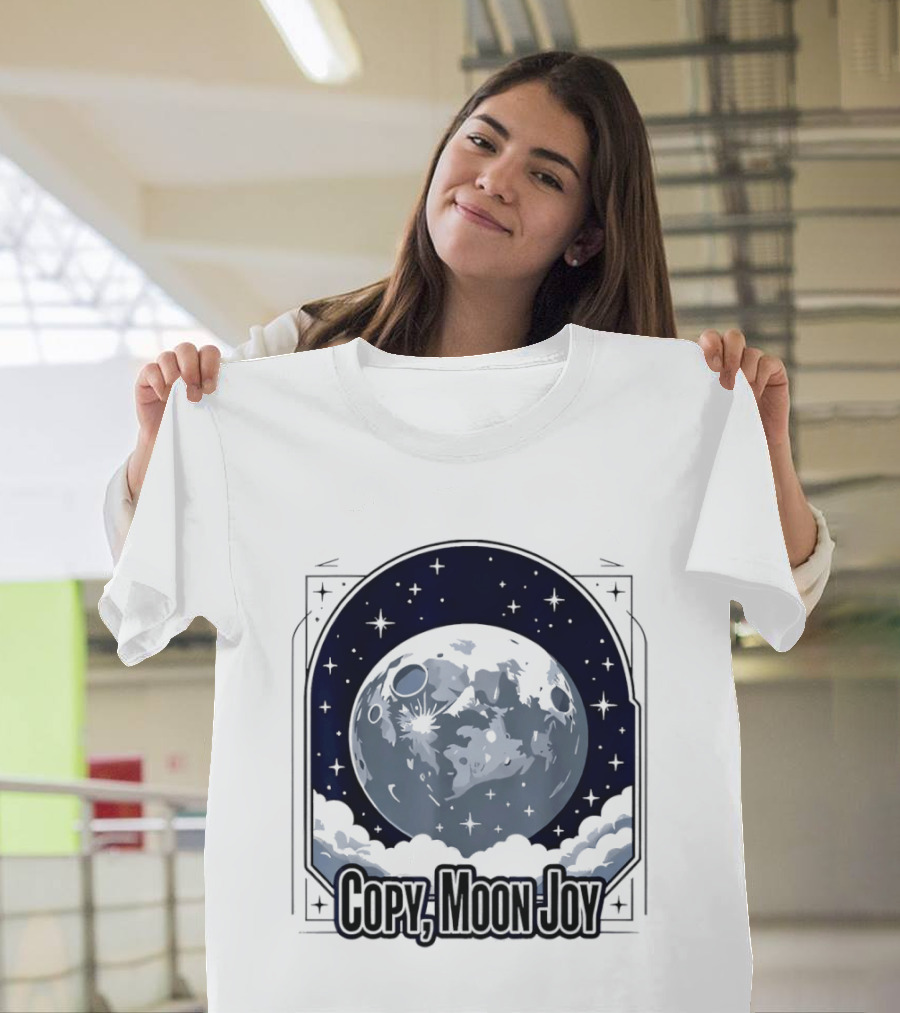 Copy Moon Joy Lunar Moon Celestial Artistry T-Shirt