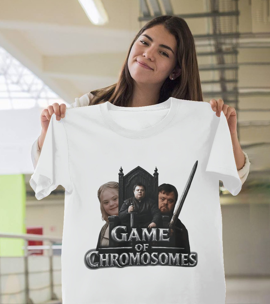 Game Of Chromosomes Down Syndrome Awareness Thrones T-Shirt