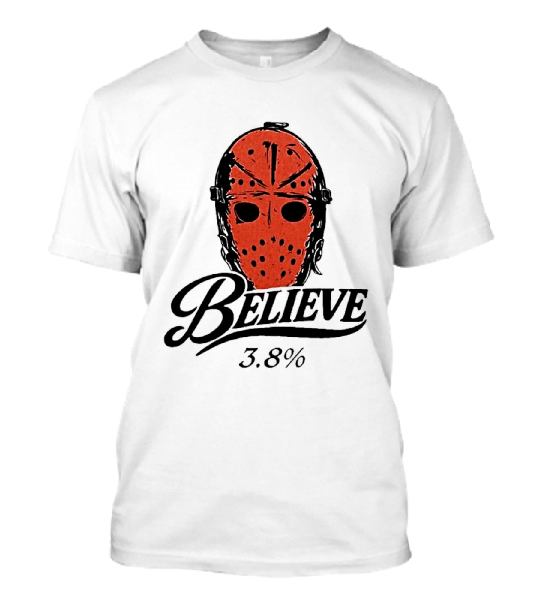 Philadelphia Flyers Believe 3.8% Jason Voorhees Mask T-Shirt