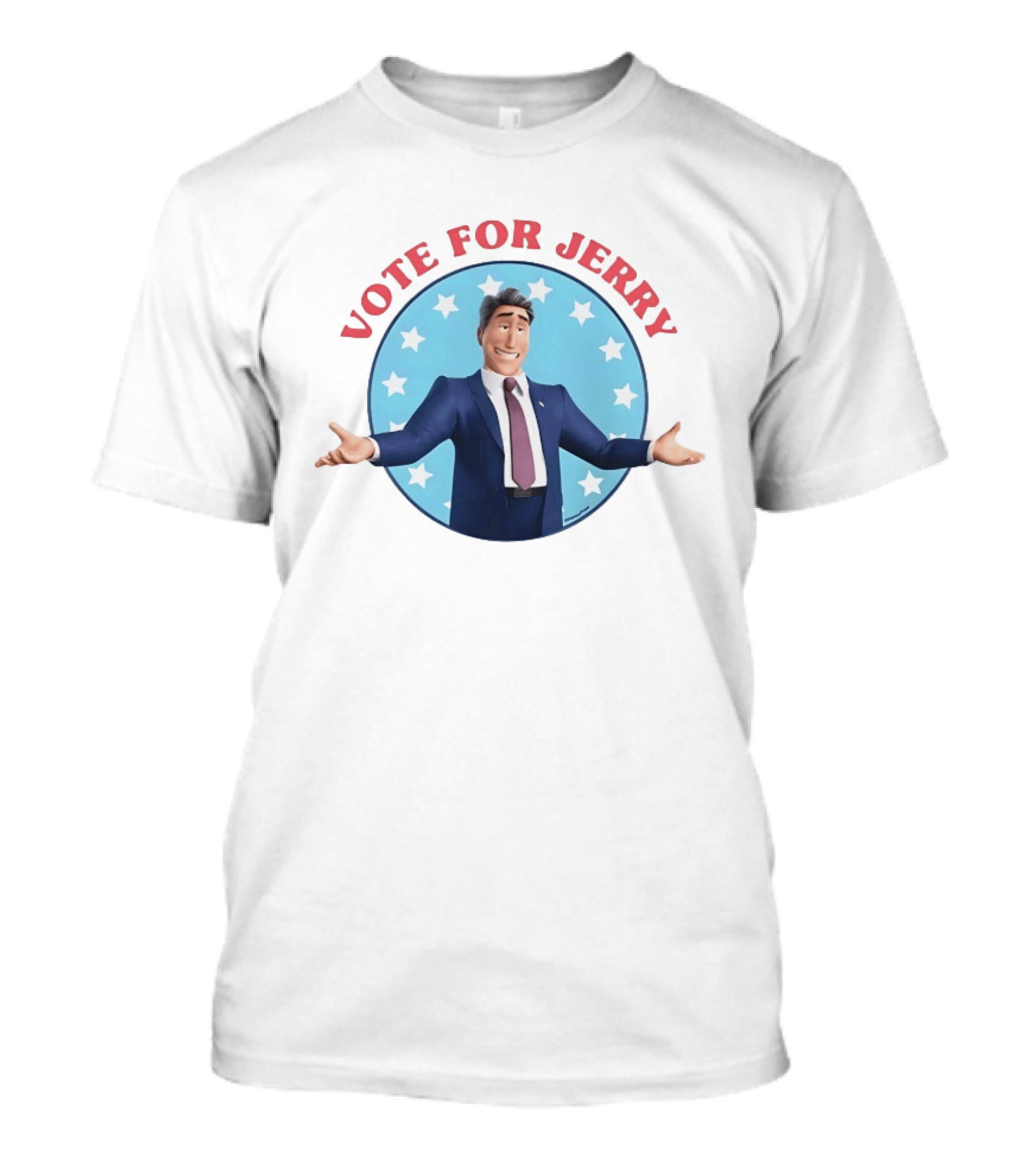 Vote For Jerry Stars Suit T-Shirt