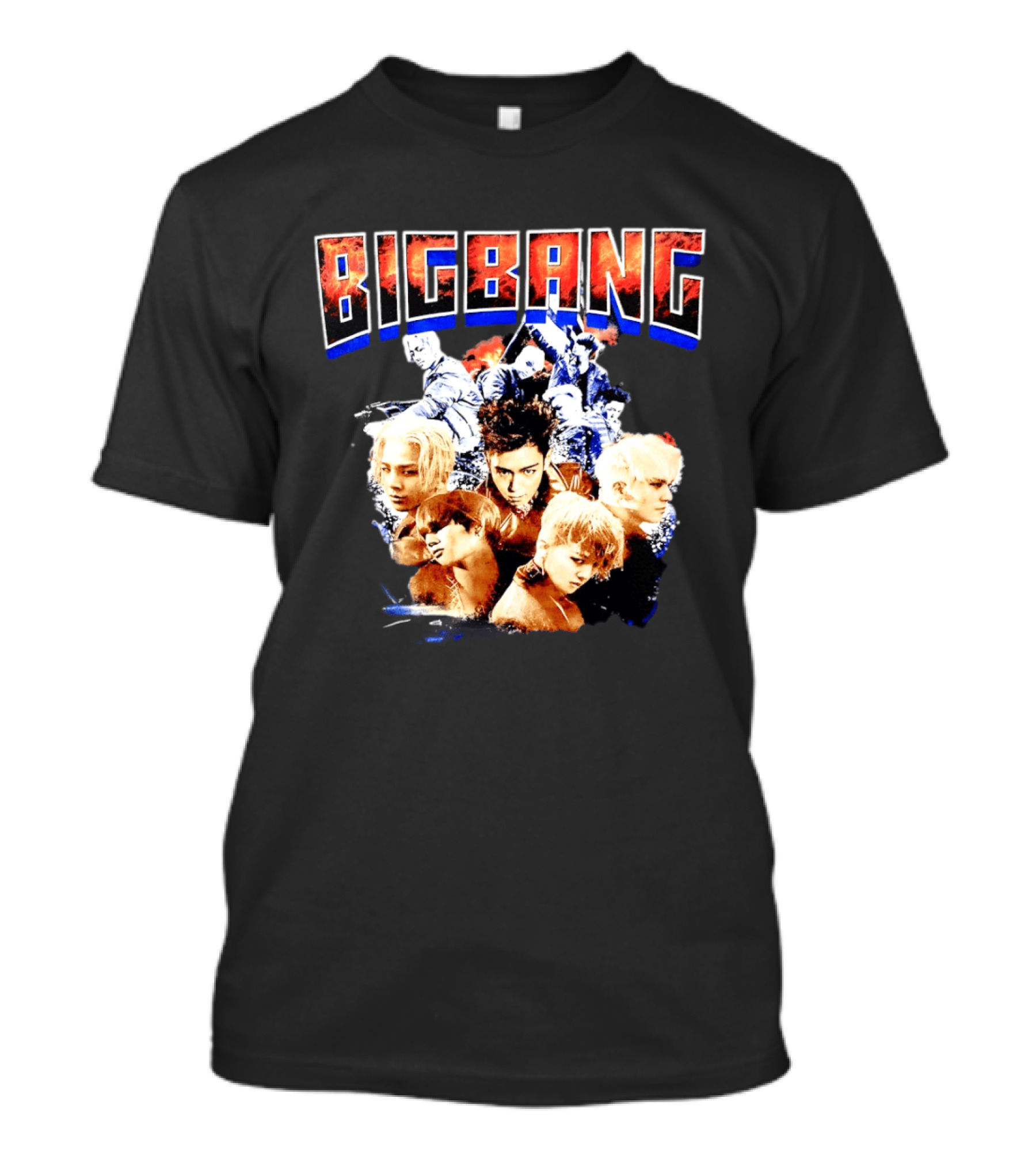 BIGBANG Korean Idols Iconic Group Members T-Shirt