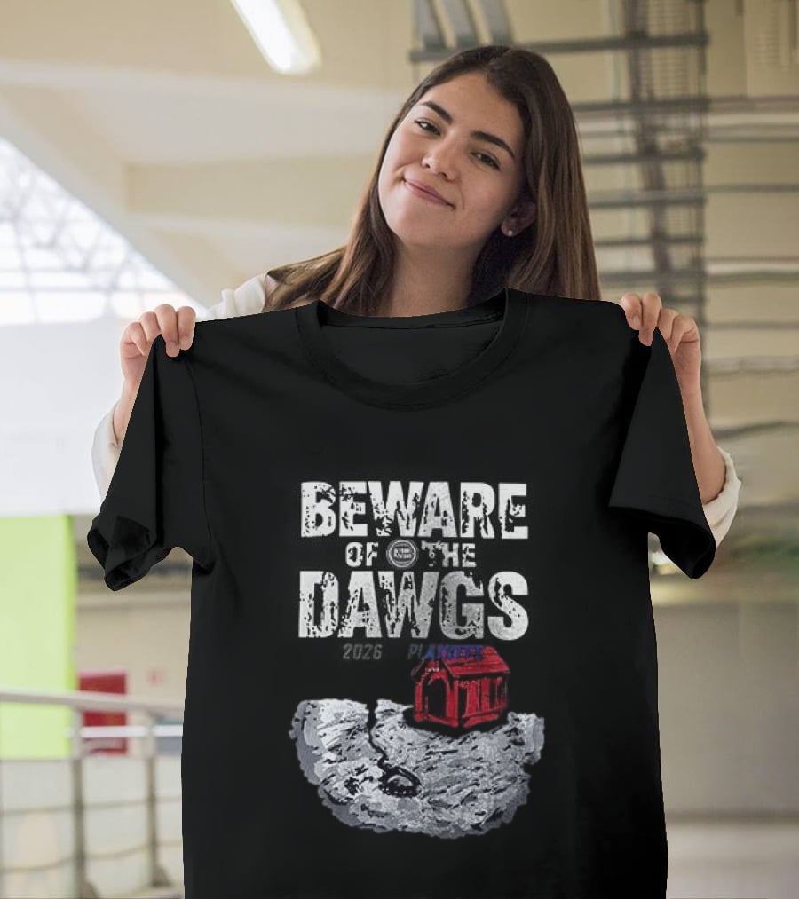 Detroit Pistons Beware Of The Dawgs Nasty Dawgs Rugged Doghouse T-Shirt