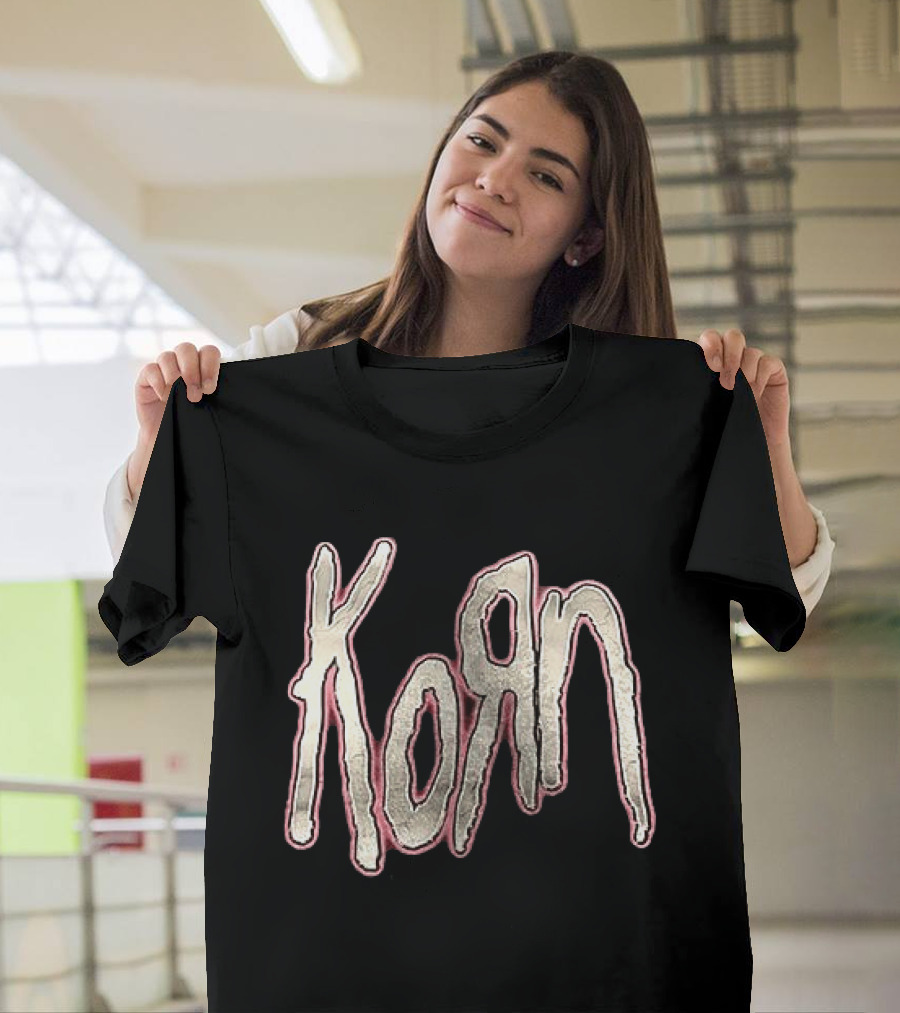 Korn Sick New World Las Vegas Festival Venue Iconic Band Name T-Shirt