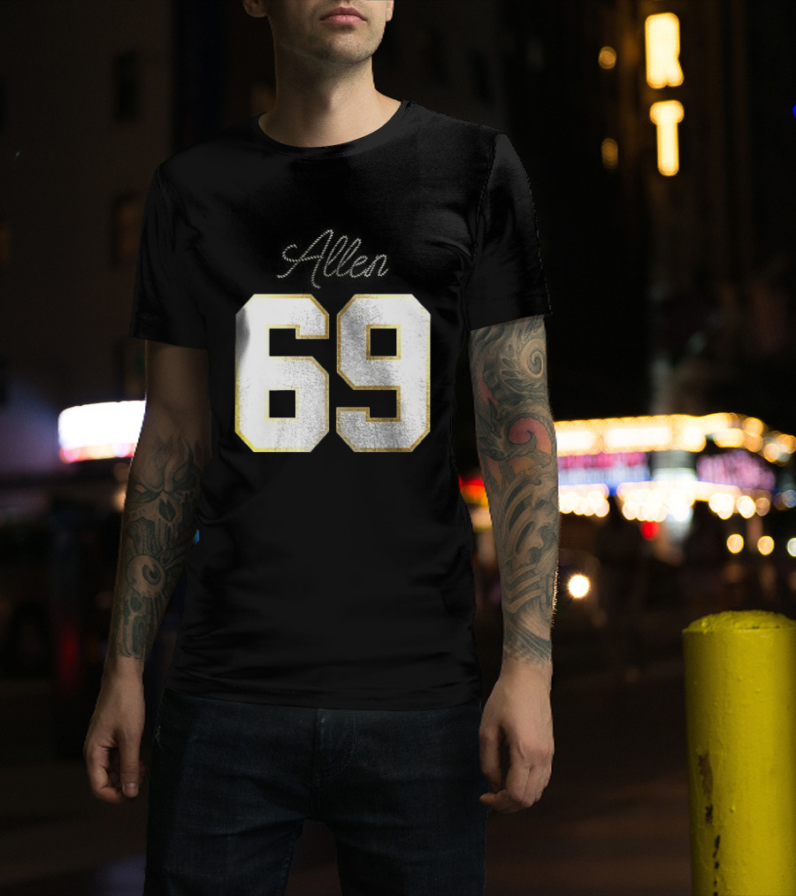 Minnesota Vikings Jared Allen 69 Class Of Legends T-Shirt