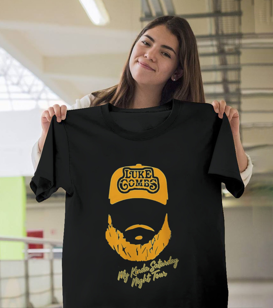 Green Bay Packers Luke Combs My Kinda Saturday Night Tour T-Shirt
