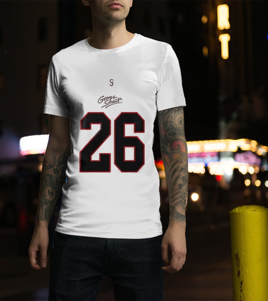 George Strait Texas Tech 26 T-Shirt