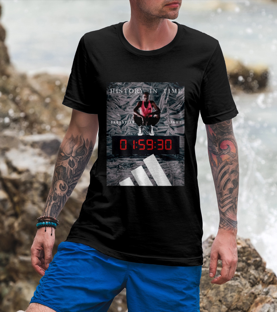 Sabastian Sawe History In Time Marathon 01:59:30 T-Shirt
