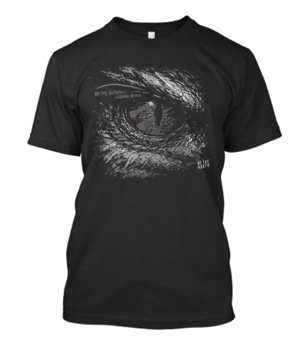 Toronto Raptors On The Outside Looking Within We The North Eye Sketch T-Shirt