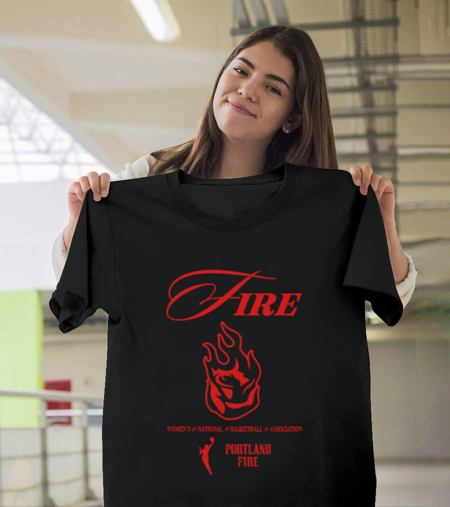 FIRE Portland Fire Women's National Basketball Association 2026 T-Shirt