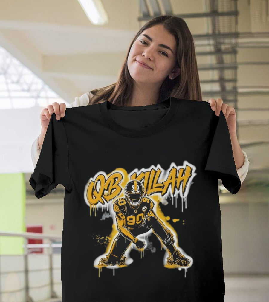 QB Killah T. J. Watt Pittsburgh Steelers Football 2026 Graffiti T-Shirt