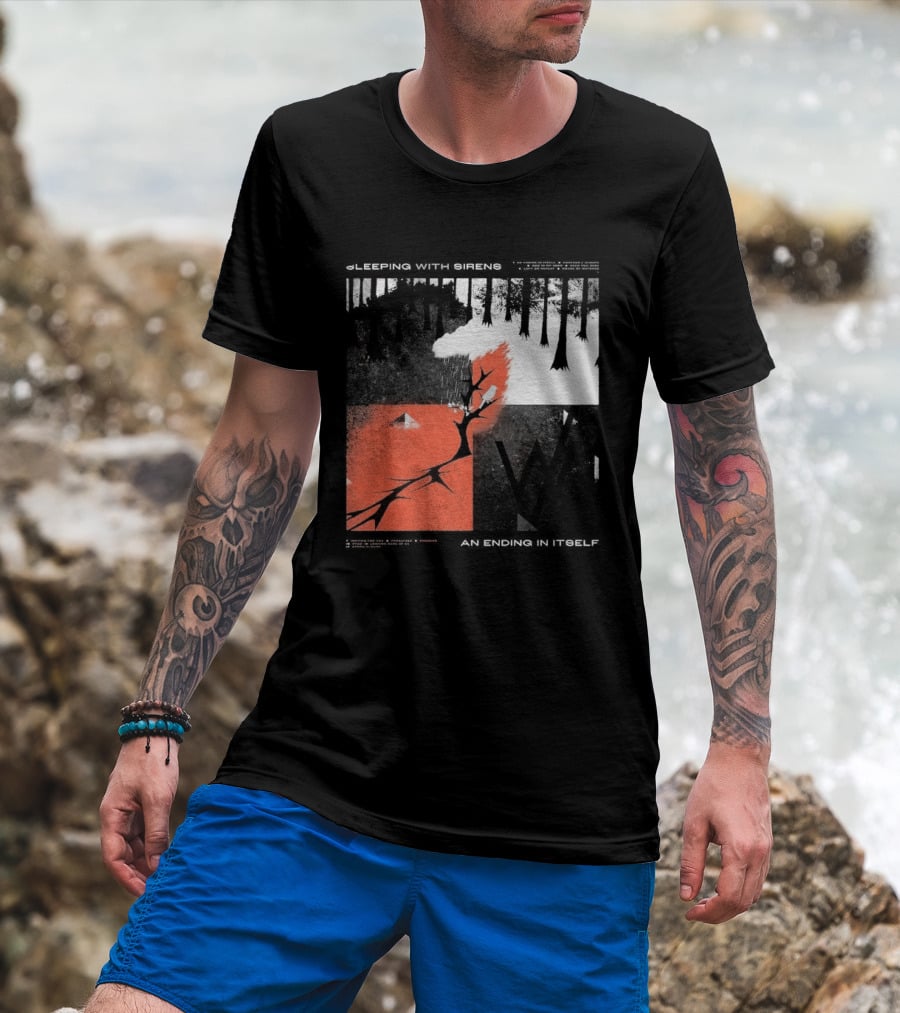 Sleeping Sirens An Ending In Itself 2026 Seasons Mineral Trees T-Shirt