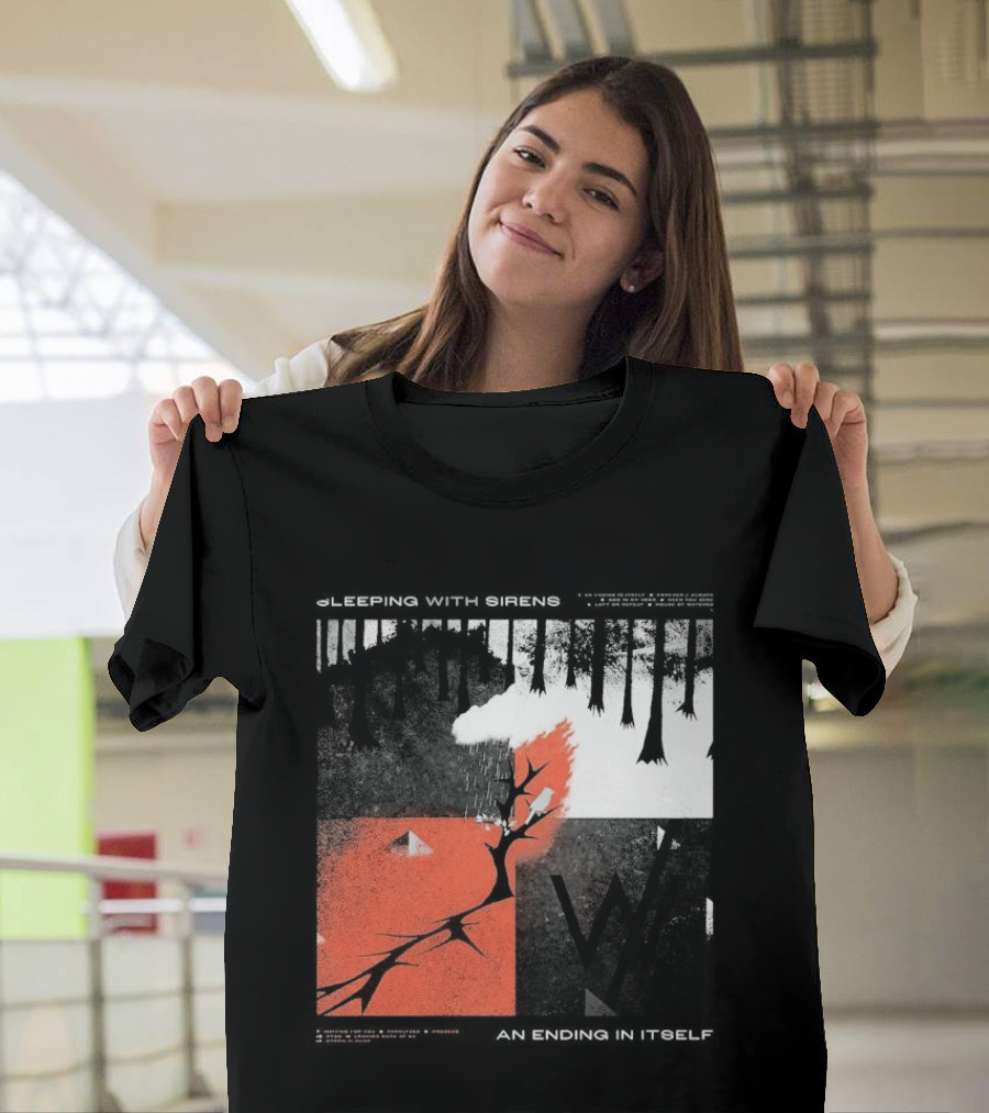 Sleeping Sirens An Ending In Itself 2026 Seasons Mineral Trees T-Shirt