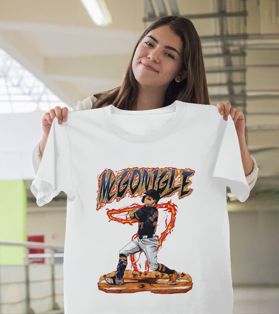 Kevin McGonigle Detroit Tigers 2026 Baseball Manga T-Shirt