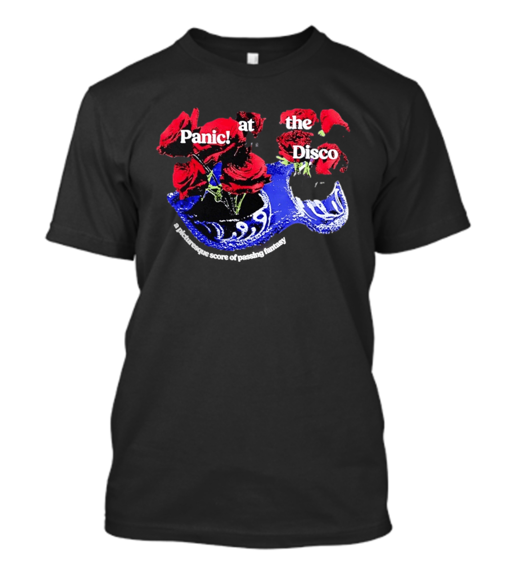 Panic At The Disco Rose Mask Passing Fantasy T-Shirt