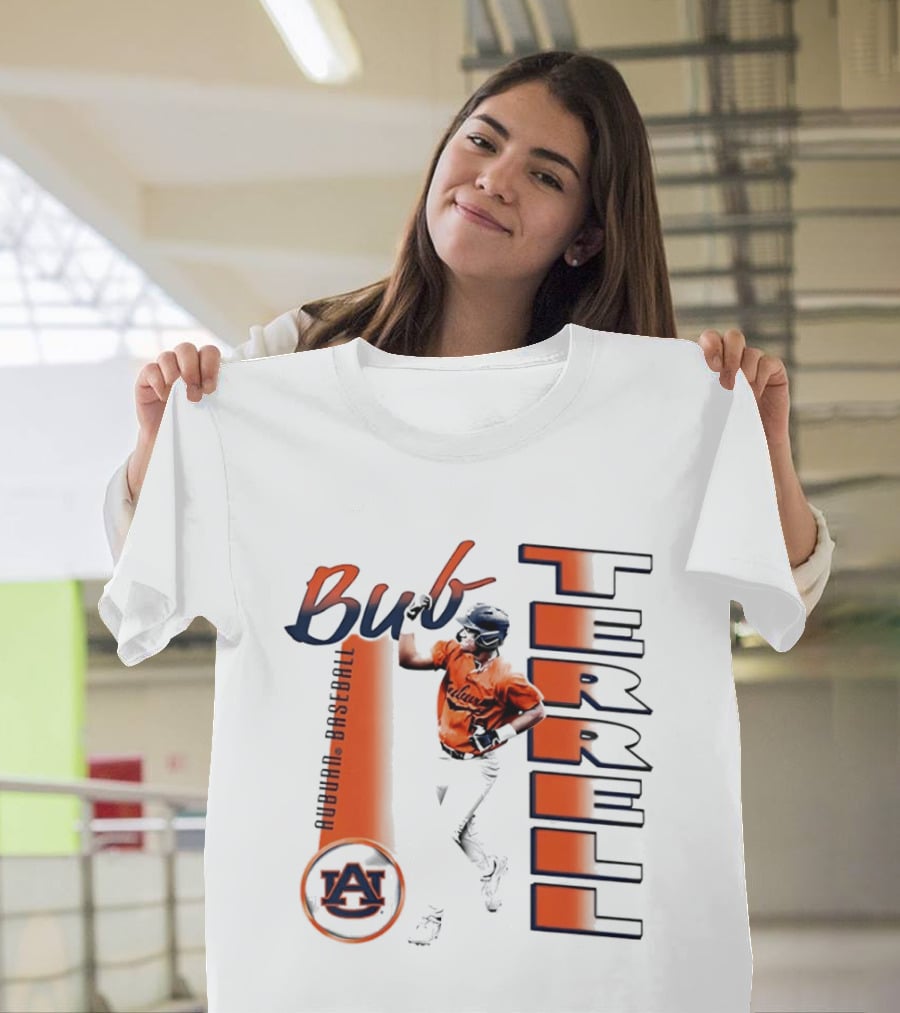 Bub Terrell Auburn Baseball Player Auburn Tigers T-Shirt