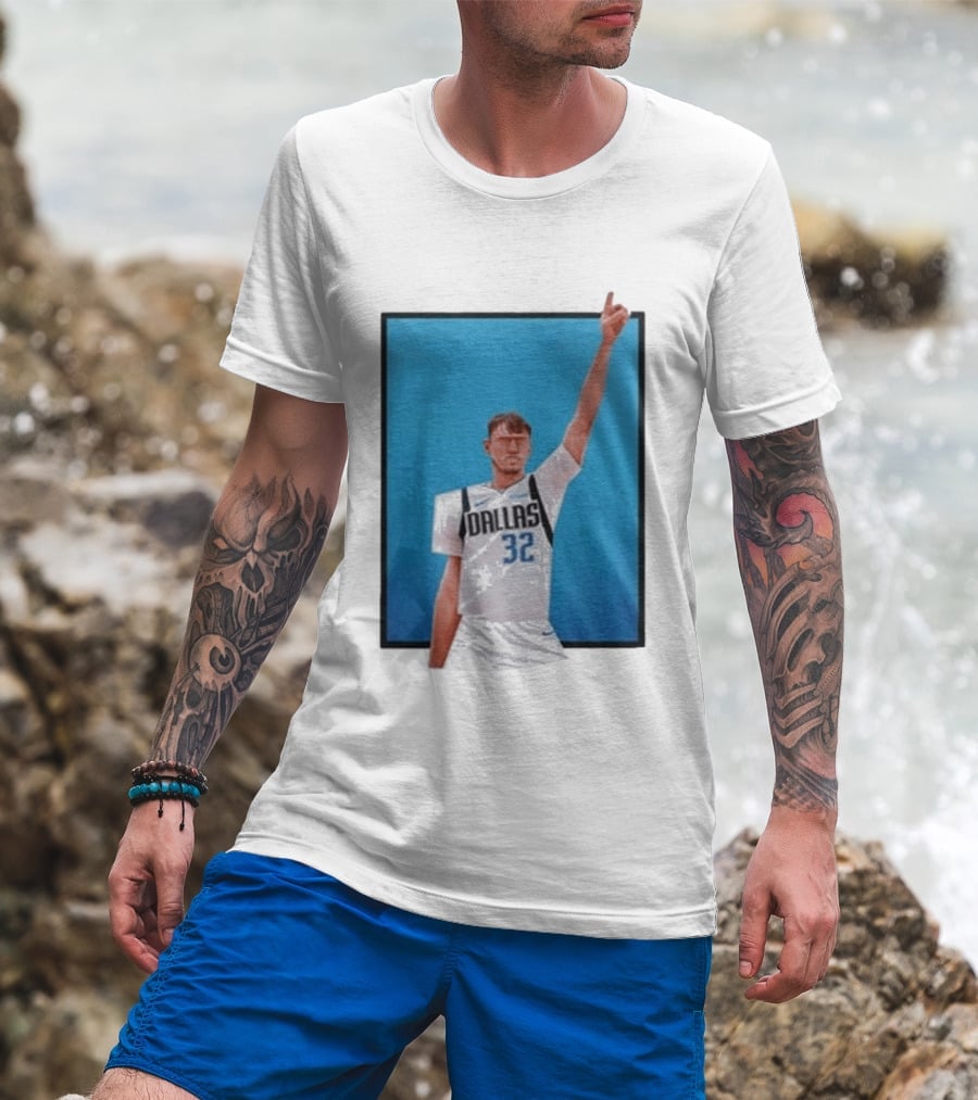 Dallas Mavericks Cooper Flagg 32 NBA 2025 26 Rookie Of The Year T-Shirt