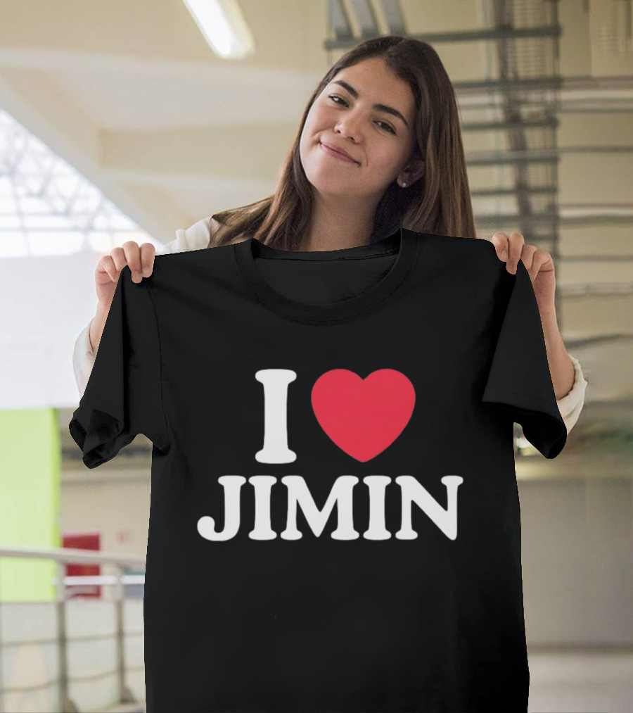 I Love Jimin BTS KPop Lover Fan T-Shirt