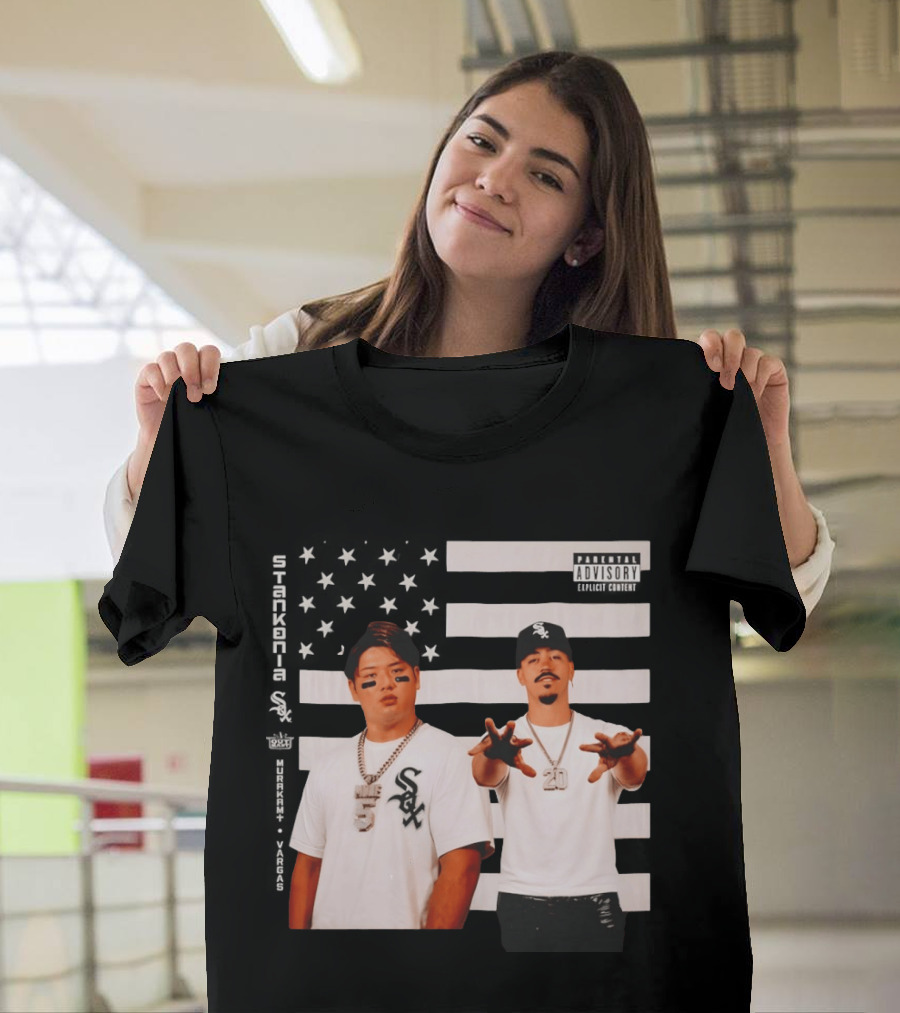 Murakami Munetaka Miguel Vargas Chicago White Sox Baseball American Flag Advisory 5 20 T-Shirt