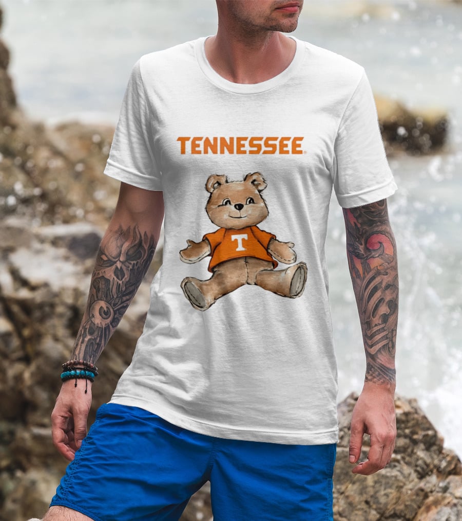 Tennessee Volunteers Teddy Bear Orange T T-Shirt