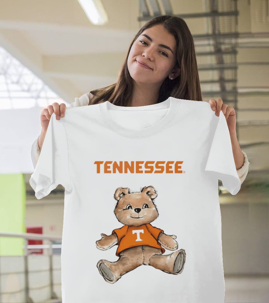 Tennessee Volunteers Teddy Bear Orange T T-Shirt