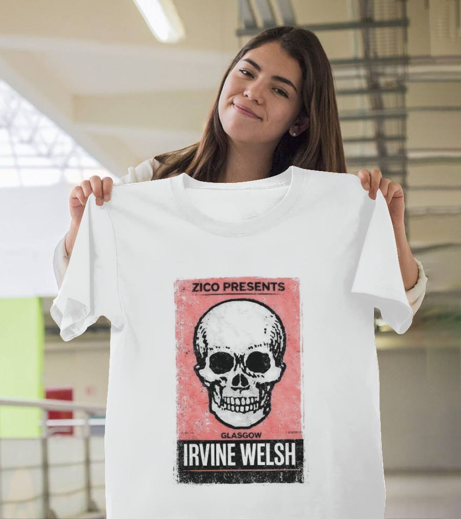 Zico Presents Irvine Welsh Glasgow Skull Red T-Shirt