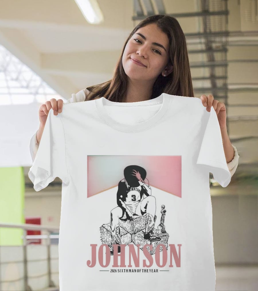 Johnson 26 Sixthman Of The Year 2026 T-Shirt