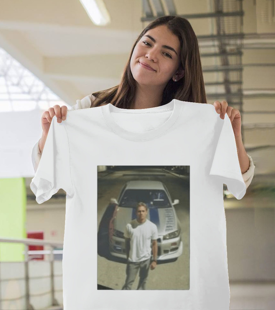 50th Birthday Archive 01 The Paul Walker Foundation Nissan Skyline R34 T-Shirt