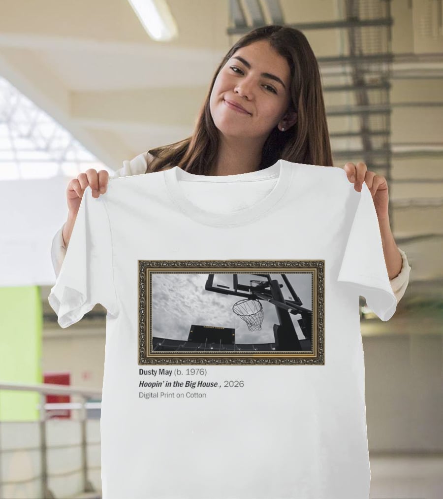Michigan Stadium Basketball 2026 Hoopin' In The Big House T-Shirt